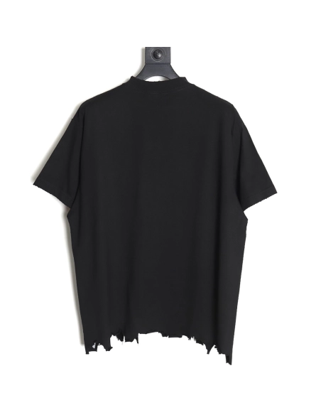 Balenciaga 24SS double ring small embroidered tassel short-sleeved T-shirt TSK2,All order with free shipping Balenciaga