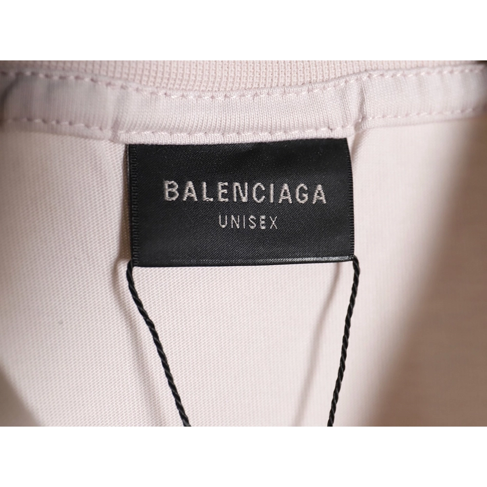Balenciaga 24SS double ring small embroidered tassel short-sleeved T-shirt TSK1,All order with free shipping Balenciaga