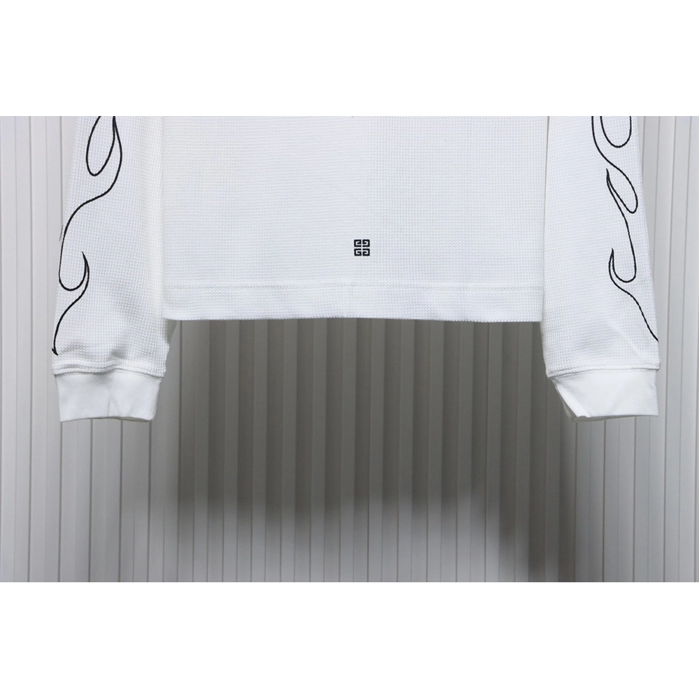 Givenchy Dragon Year Limited Edition Waffle Long Sleeve T-shirt TSK1,All order with free shipping Givenchy