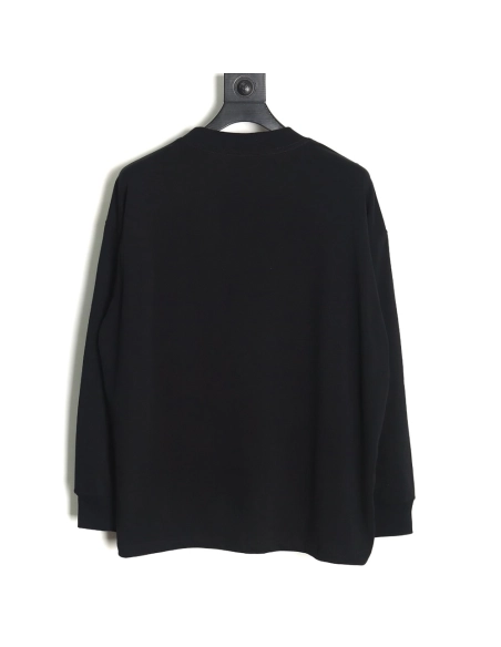 We11 Done dynamic letter print long-sleeved T-shirt,All order with free shipping We11done