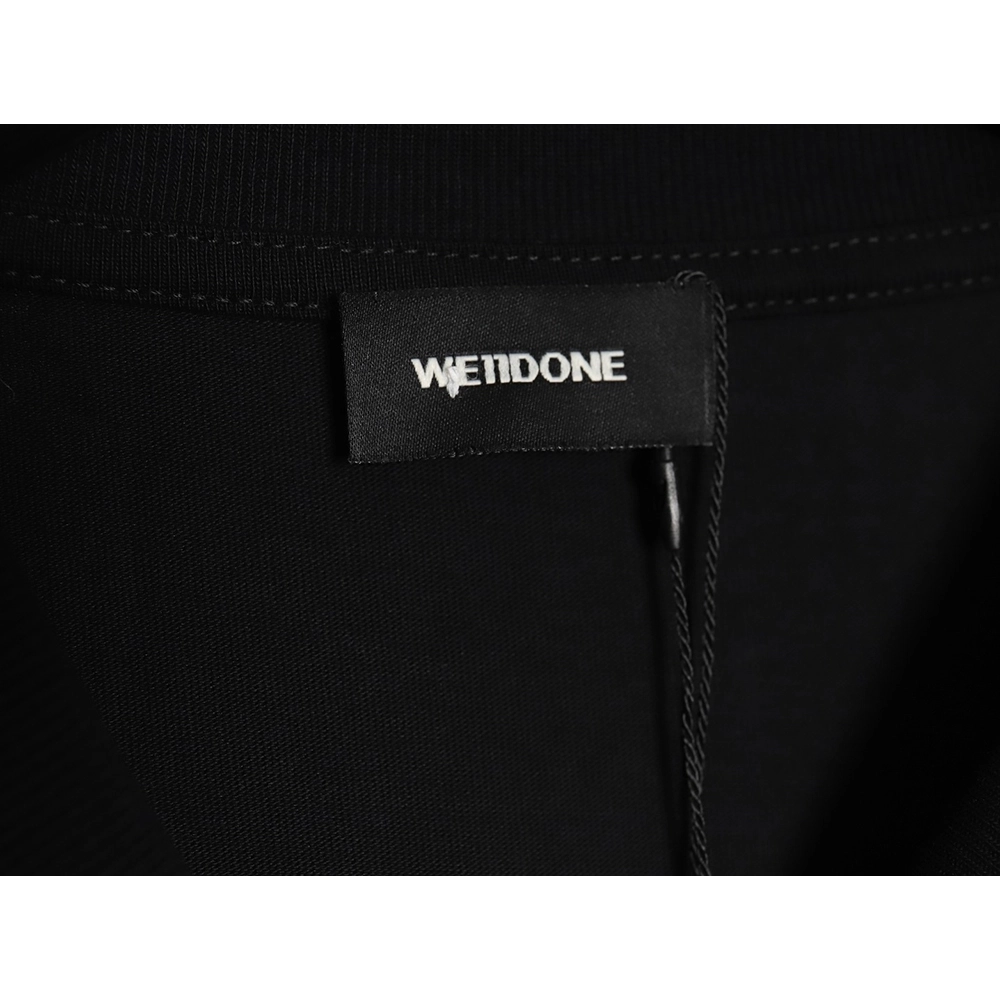 We11 Done dynamic letter print long-sleeved T-shirt,All order with free shipping We11done