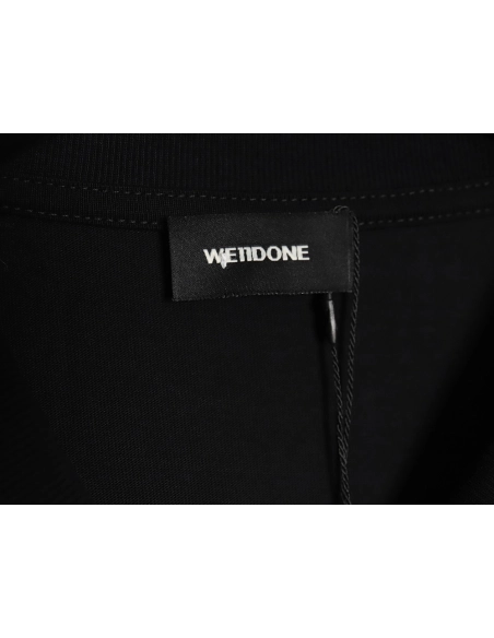 We11 Done dynamic letter print long-sleeved T-shirt,All order with free shipping We11done