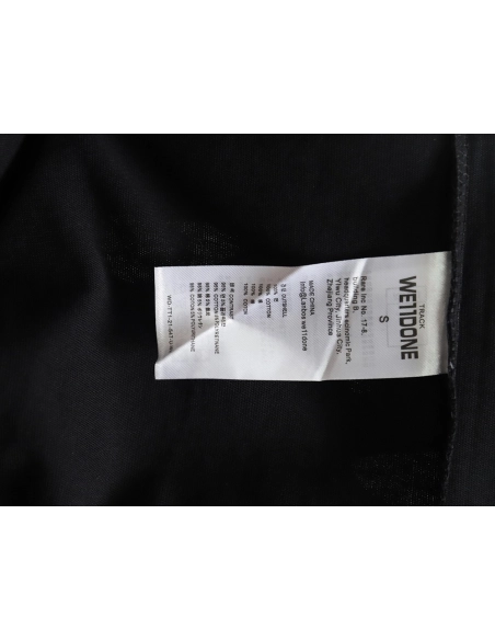 We11 Done wool bear print long-sleeved T-shirt,All order with free shipping We11done