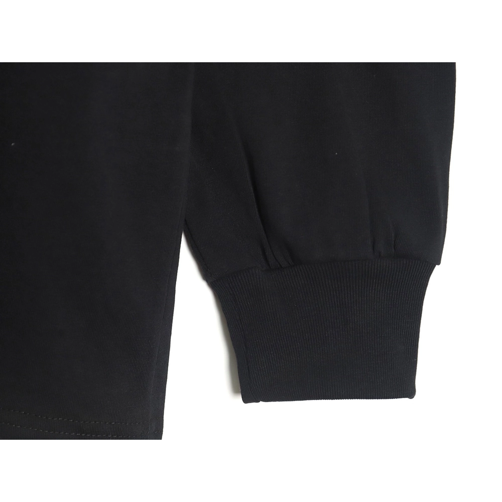 We11 Done wool bear print long-sleeved T-shirt,All order with free shipping We11done