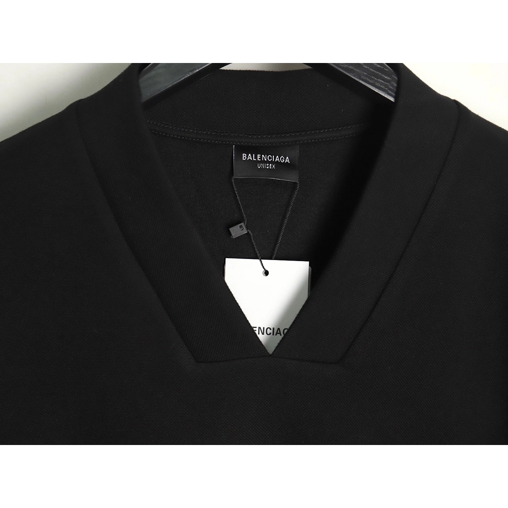 Balenciaga 3B printed V-neck long-sleeved ski T-shirt TSK2,All order with free shipping Balenciaga