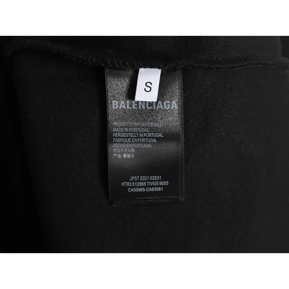 Balenciaga 3B printed V-neck long-sleeved ski T-shirt TSK2,All order with free shipping Balenciaga