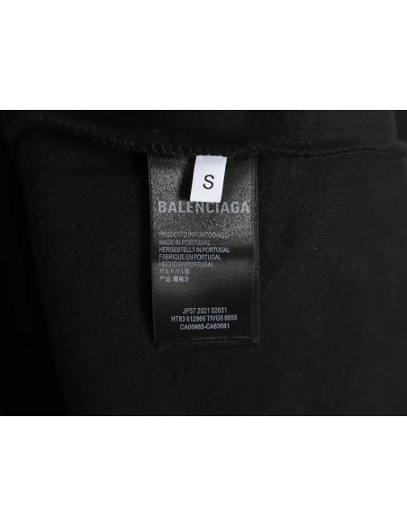 Balenciaga 3B printed V-neck long-sleeved ski T-shirt TSK2,All order with free shipping Balenciaga