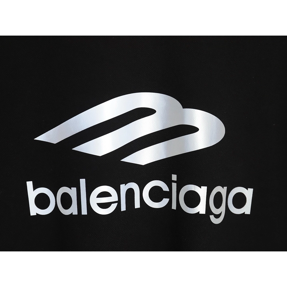 Balenciaga 3B printed V-neck long-sleeved ski T-shirt TSK2,All order with free shipping Balenciaga