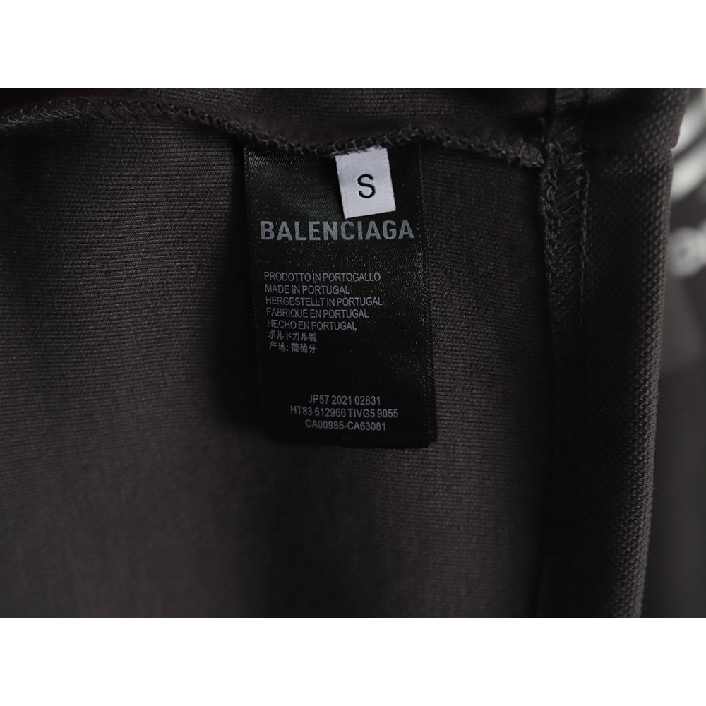 Balenciaga 3B printed V-neck long-sleeved ski T-shirt TSK1,All order with free shipping Balenciaga