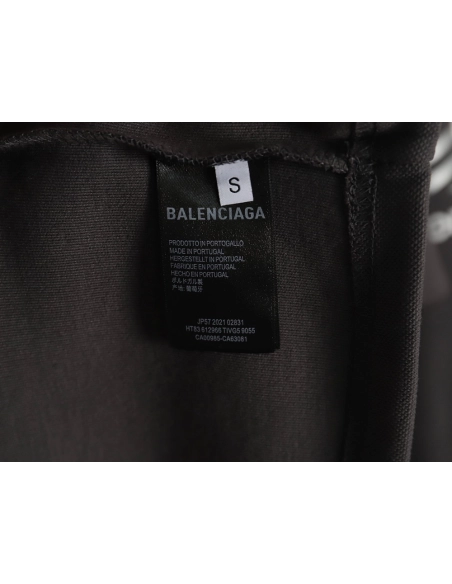 Balenciaga 3B printed V-neck long-sleeved ski T-shirt TSK1,All order with free shipping Balenciaga