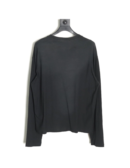 Acne studios 1996 sandblasted distressed washed long-sleeved T-shirt TSK3,All order with free shipping Acne Studios