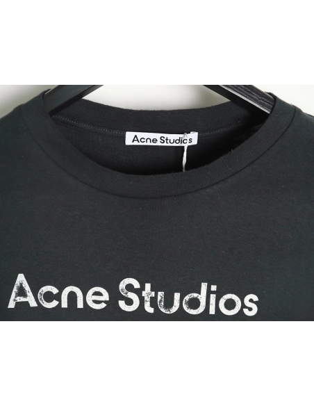 Acne studios 1996 sandblasted distressed washed long-sleeved T-shirt TSK3,All order with free shipping Acne Studios