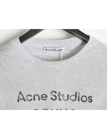 Acne studios 1996 sandblasted distressed washed long-sleeved T-shirt TSK2,All order with free shipping Acne Studios