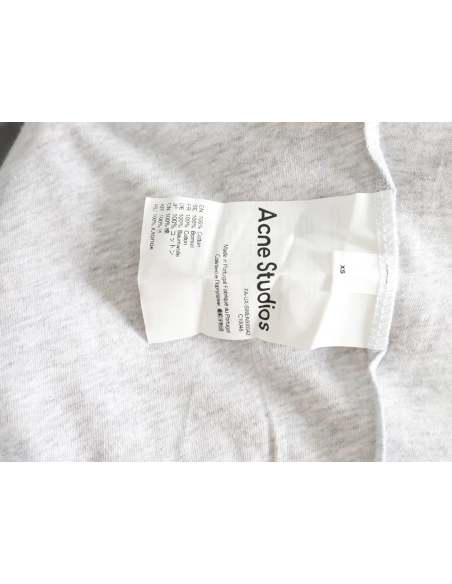 Acne studios 1996 sandblasted distressed washed long-sleeved T-shirt TSK2,All order with free shipping Acne Studios