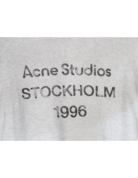 Acne studios 1996 sandblasted distressed washed long-sleeved T-shirt TSK2,All order with free shipping Acne Studios