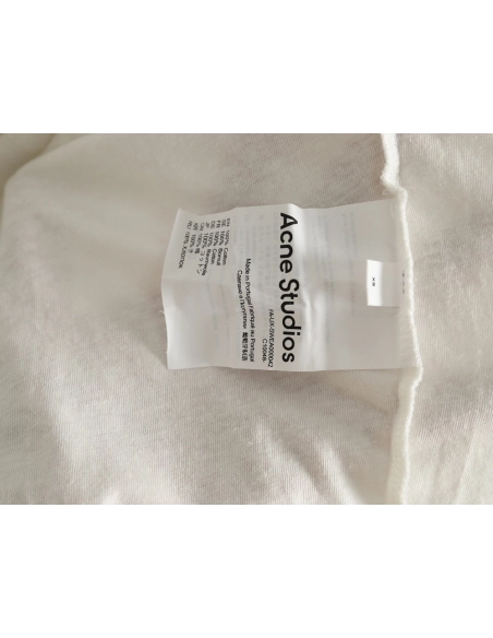 Acne studios 1996 sandblasted distressed washed long-sleeved T-shirt TSK1,All order with free shipping Acne Studios