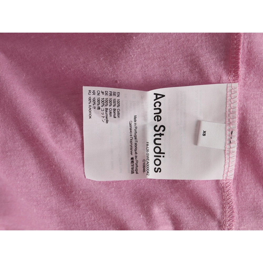 Acne studios 1996 sandblasted distressed washed long-sleeved T-shirt,All order with free shipping Acne Studios