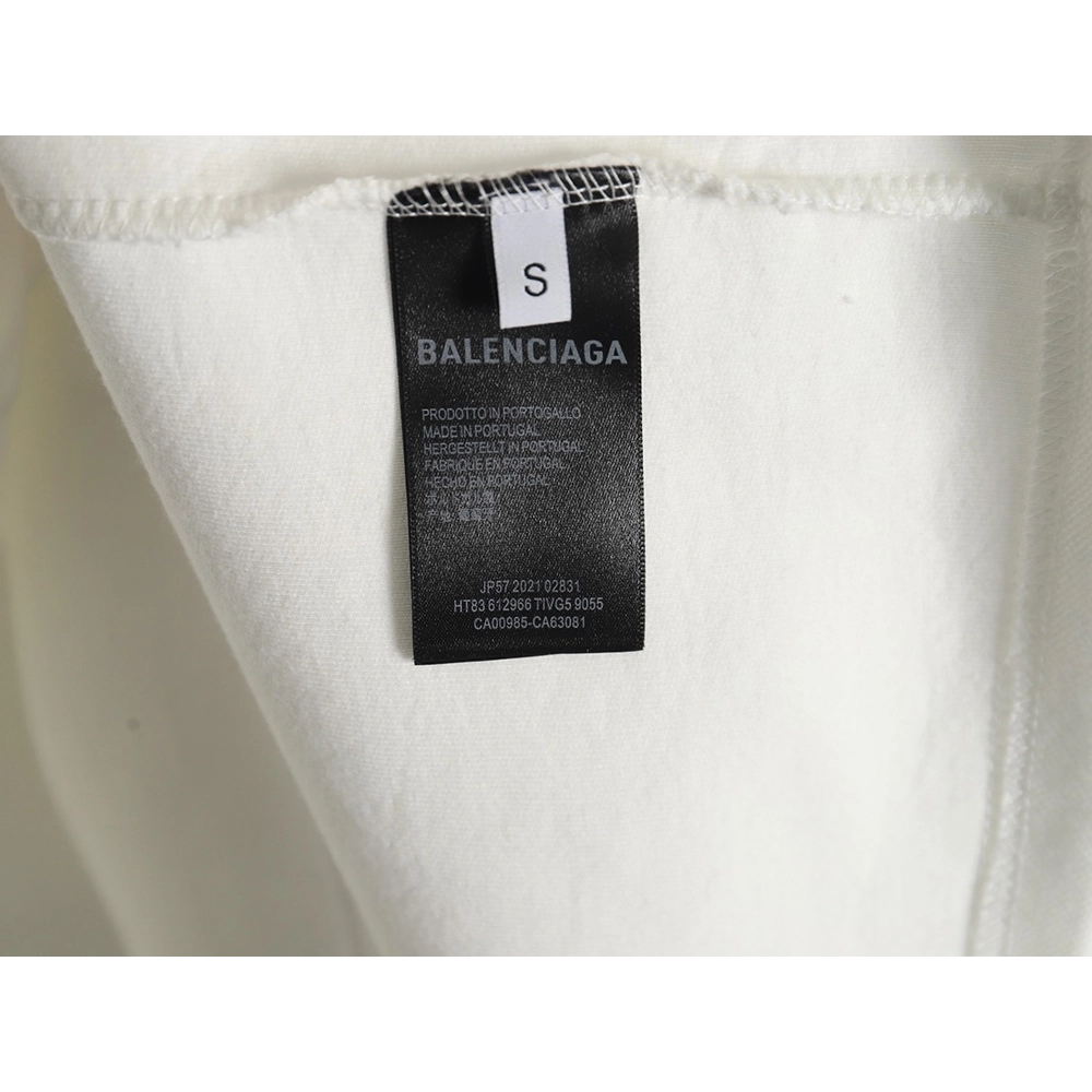 Balenciaga 3B printed V-neck long-sleeved ski T-shirt,All order with free shipping Balenciaga