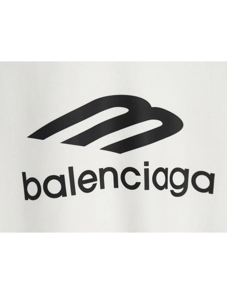 Balenciaga 3B printed V-neck long-sleeved ski T-shirt,All order with free shipping Balenciaga