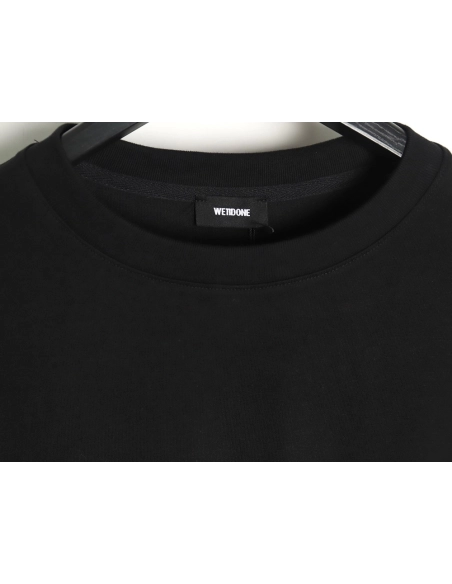 WE11 DONE Pearl Lettering Long Sleeve T-shirt TSK1,All order with free shipping We11done