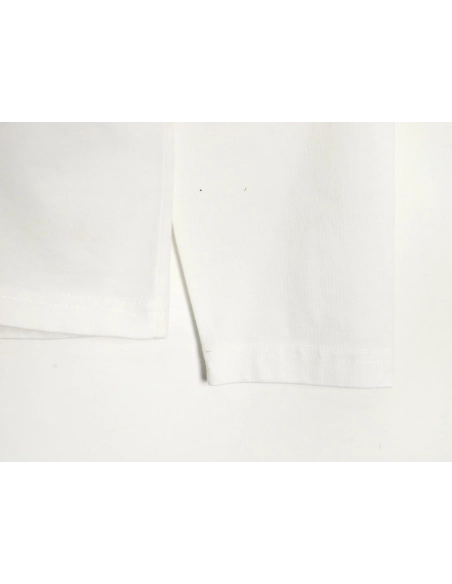 Miu Miu long-sleeved T-shirt with alphabet patchwork,All order with free shipping Miu Miu