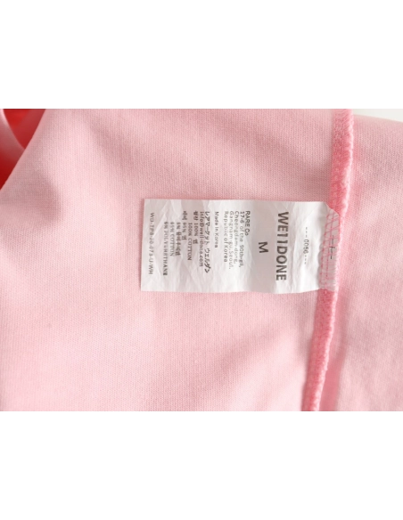 WE11 DONE Heart Skull Gradient Print Long Sleeve T-shirt,All order with free shipping We11done