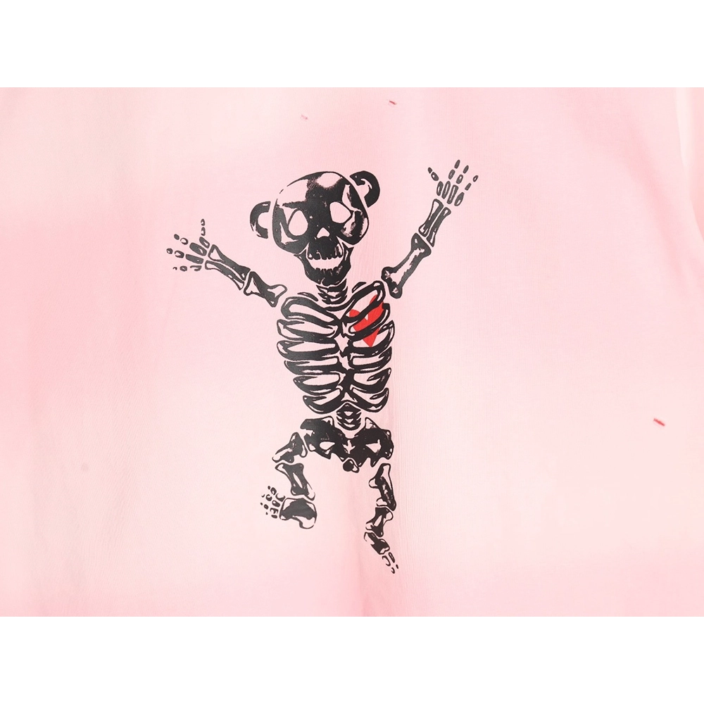 WE11 DONE Heart Skull Gradient Print Long Sleeve T-shirt,All order with free shipping We11done