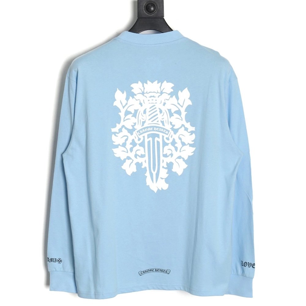 Chrome hearts Miami limited edition sword long sleeve T-shirt,All order with free shipping Chrome Hearts with free shipping