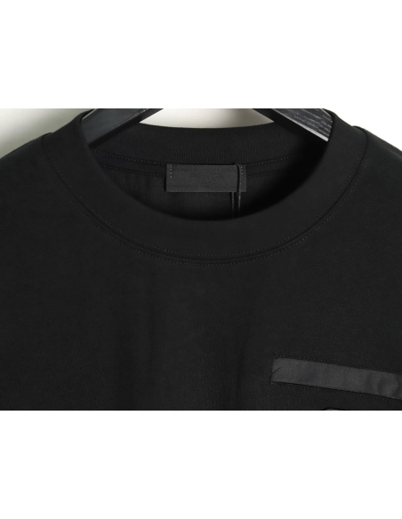 Prada pocket triangle metal logo long sleeve T-shirt TSK1,All order with free shipping Prada