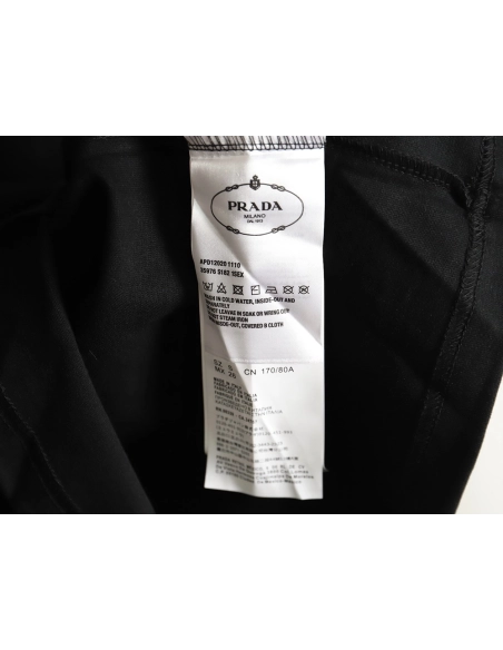 Prada pocket triangle metal logo long sleeve T-shirt TSK1,All order with free shipping Prada