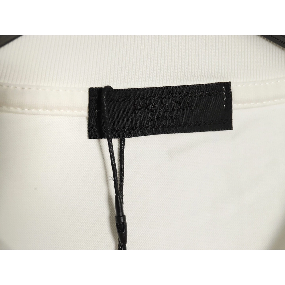 Prada pocket triangle metal logo long sleeve T-shirt,All order with free shipping Prada