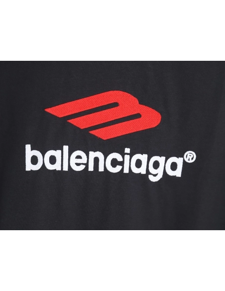Balenciaga 3B embroidered logo long-sleeved T-shirt TSK1,All order with free shipping Balenciaga