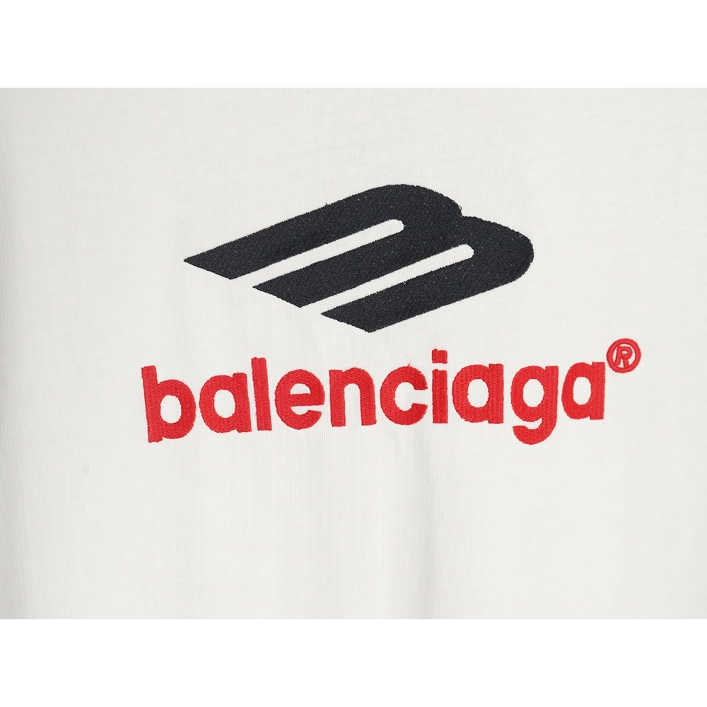 Balenciaga 3B embroidered logo long-sleeved T-shirt,All order with free shipping Balenciaga