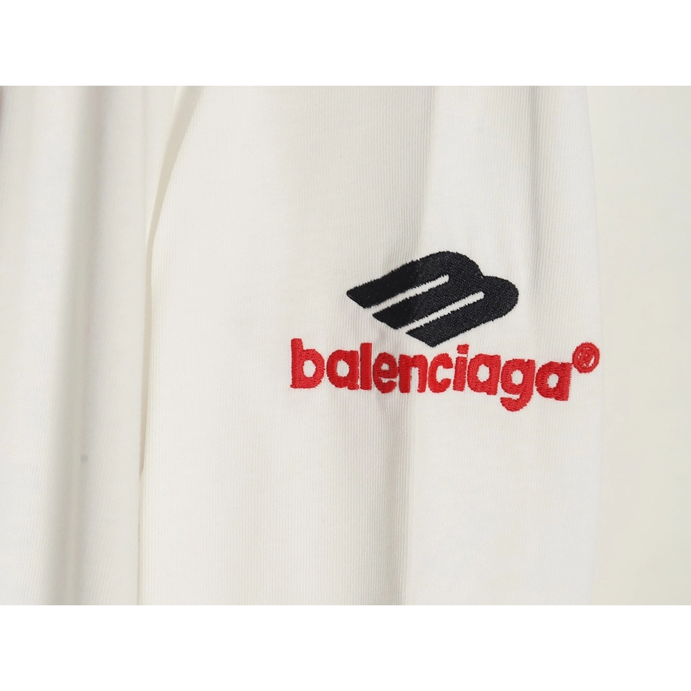 Balenciaga 3B embroidered logo long-sleeved T-shirt,All order with free shipping Balenciaga
