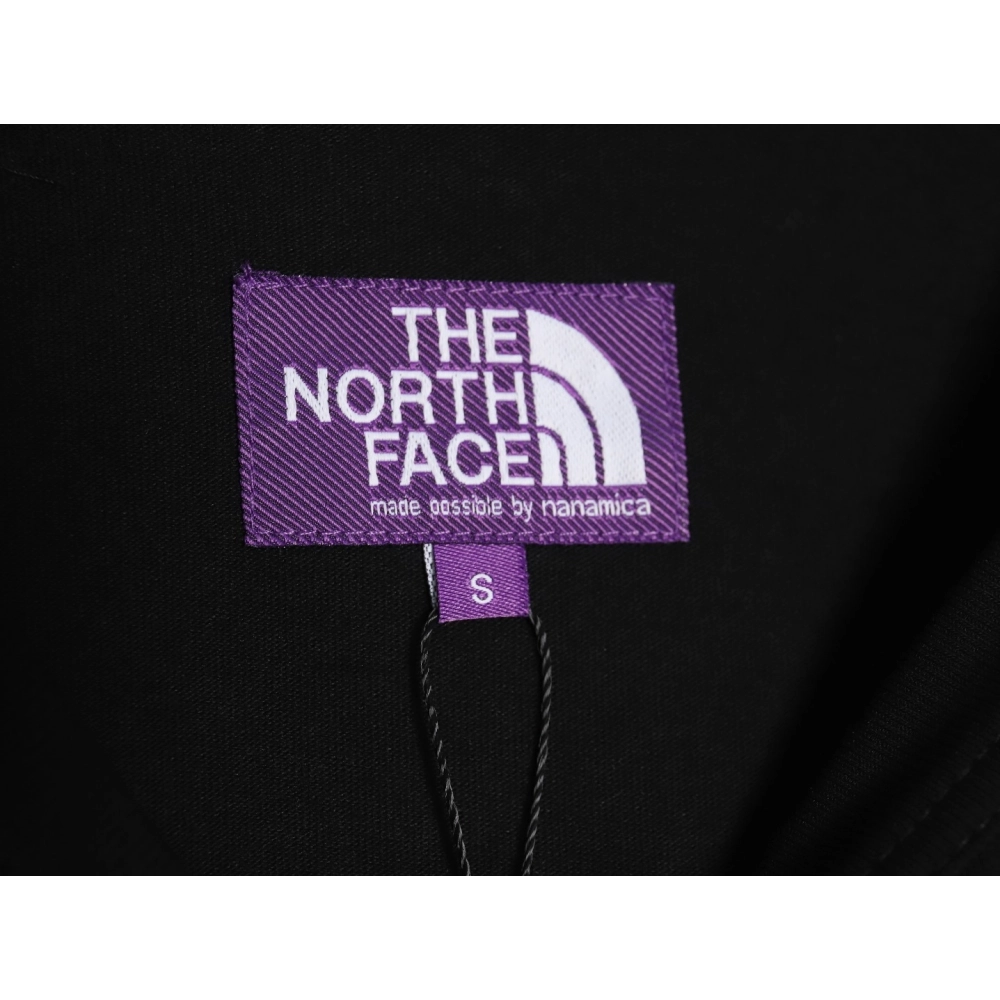 The North Face Purple Logo Embroidered Long Sleeve T-Shirt TSK2,All order with free shipping The North Face