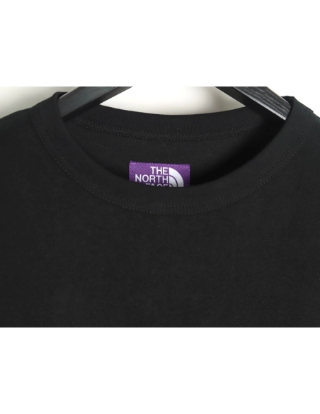 The North Face Purple Logo Embroidered Long Sleeve T-Shirt TSK2,All order with free shipping The North Face