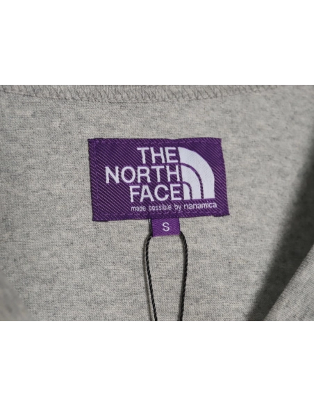 The North Face Purple Logo Embroidered Long Sleeve T-Shirt TSK1,All order with free shipping The North Face