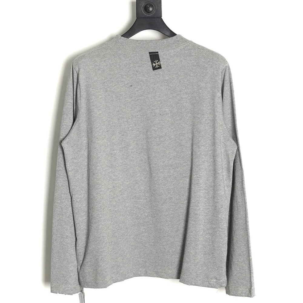 Chrome hearts hardware cross pendant long-sleeved T-shirt TSK1,All order with free shipping Chrome Hearts with free shipping