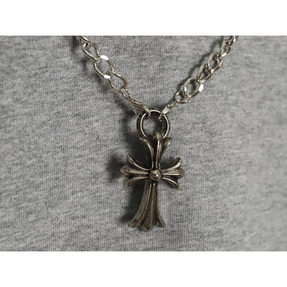 Chrome hearts hardware cross pendant long-sleeved T-shirt TSK1,All order with free shipping Chrome Hearts with free shipping