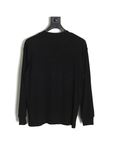 Loewe embroidered logo waffle long-sleeved T-shirt TSK1,All order with free shipping Loewe