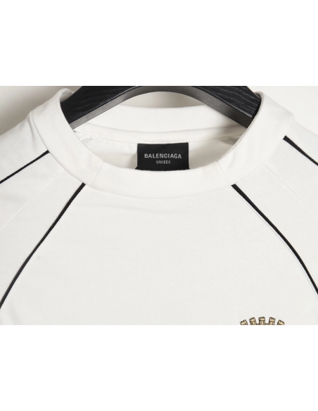 Balenciaga 24SS embroidered long-sleeved T-shirt,All order with free shipping Balenciaga