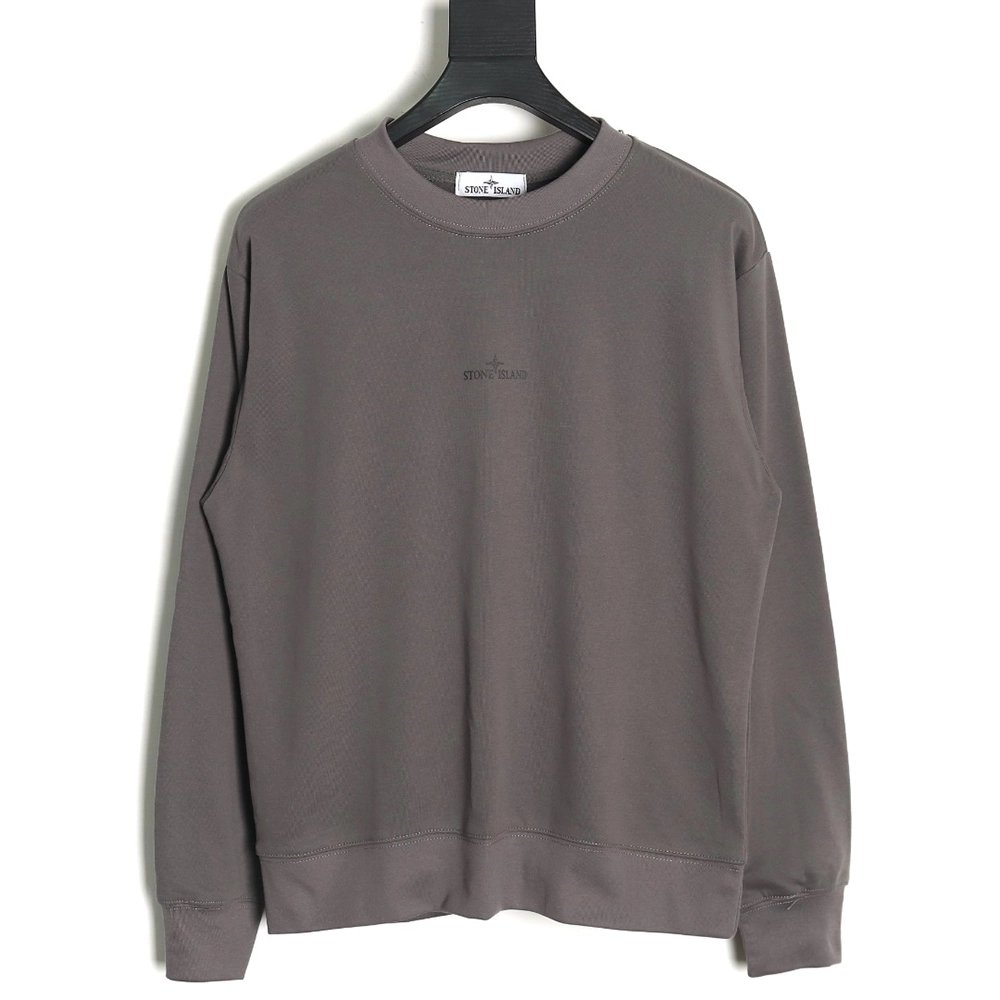 Stone Island Year of the Dragon Embroidered Long Sleeve T-Shirt,All order with free shipping Stone Island