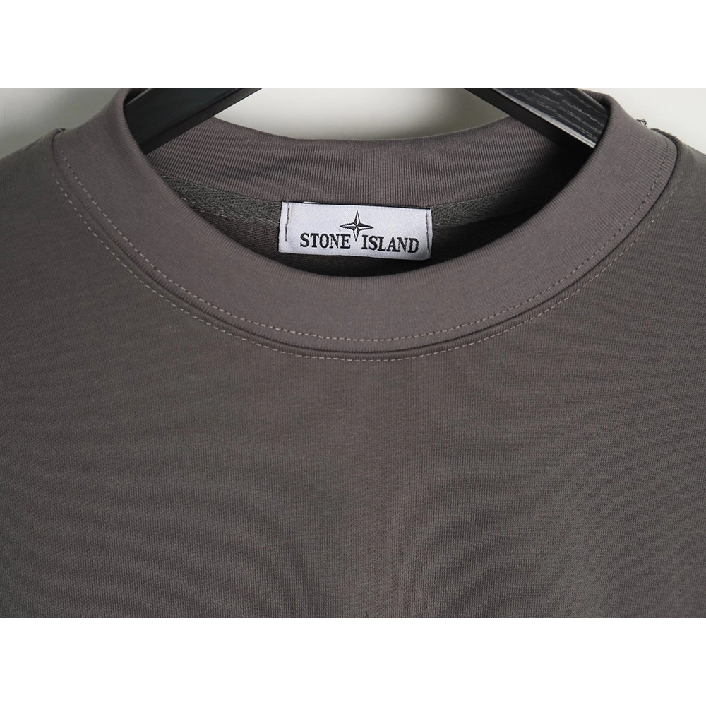 Stone Island Year of the Dragon Embroidered Long Sleeve T-Shirt,All order with free shipping Stone Island