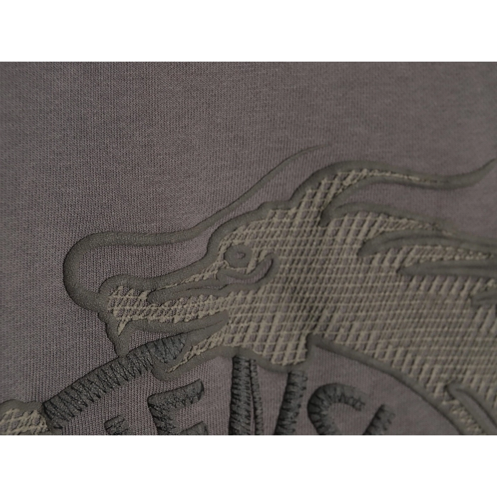 Stone Island Year of the Dragon Embroidered Long Sleeve T-Shirt,All order with free shipping Stone Island