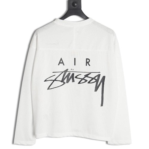 Stussy NIKE joint 24SS mesh long-sleeved T-shirt TSK1,All order with free shipping Stussy
