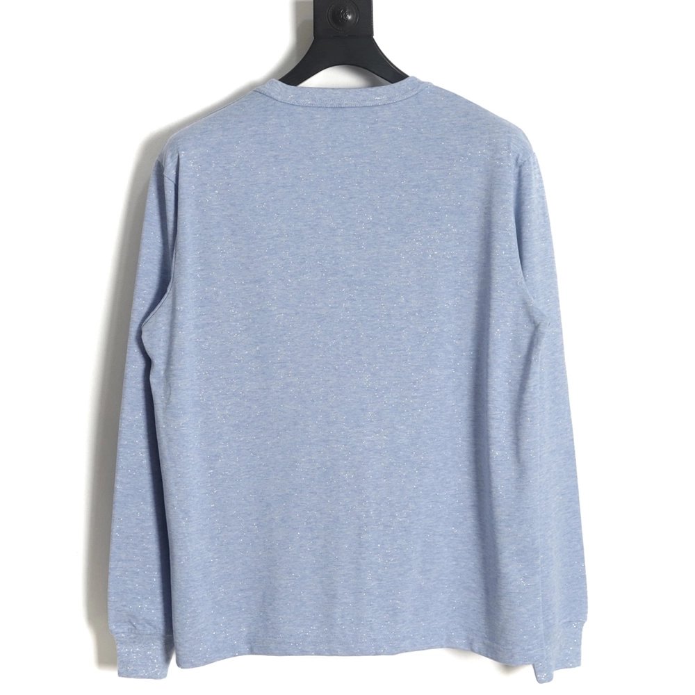 Discount Alexander Wang 23FW glitter long-sleeved T-shirt,All order with free shipping Discount Alexander Wang