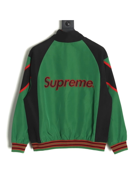 MLB Supreme cobrand Colorblock Jacket TSK1,MLB Jacket,Jacket,APPAREL