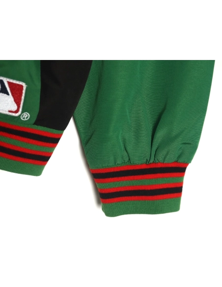 MLB Supreme cobrand Colorblock Jacket TSK1,MLB Jacket,Jacket,APPAREL