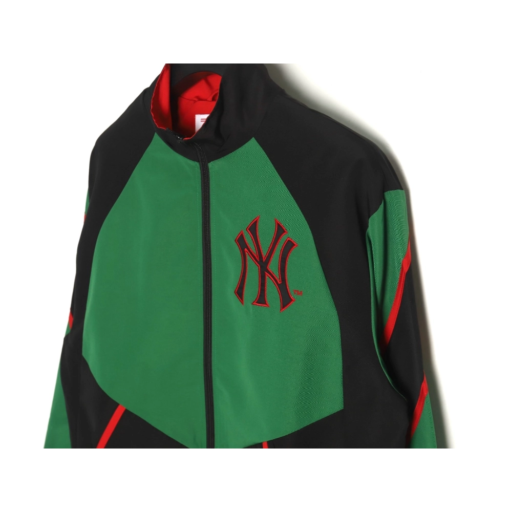 MLB Supreme cobrand Colorblock Jacket TSK1,MLB Jacket,Jacket,APPAREL