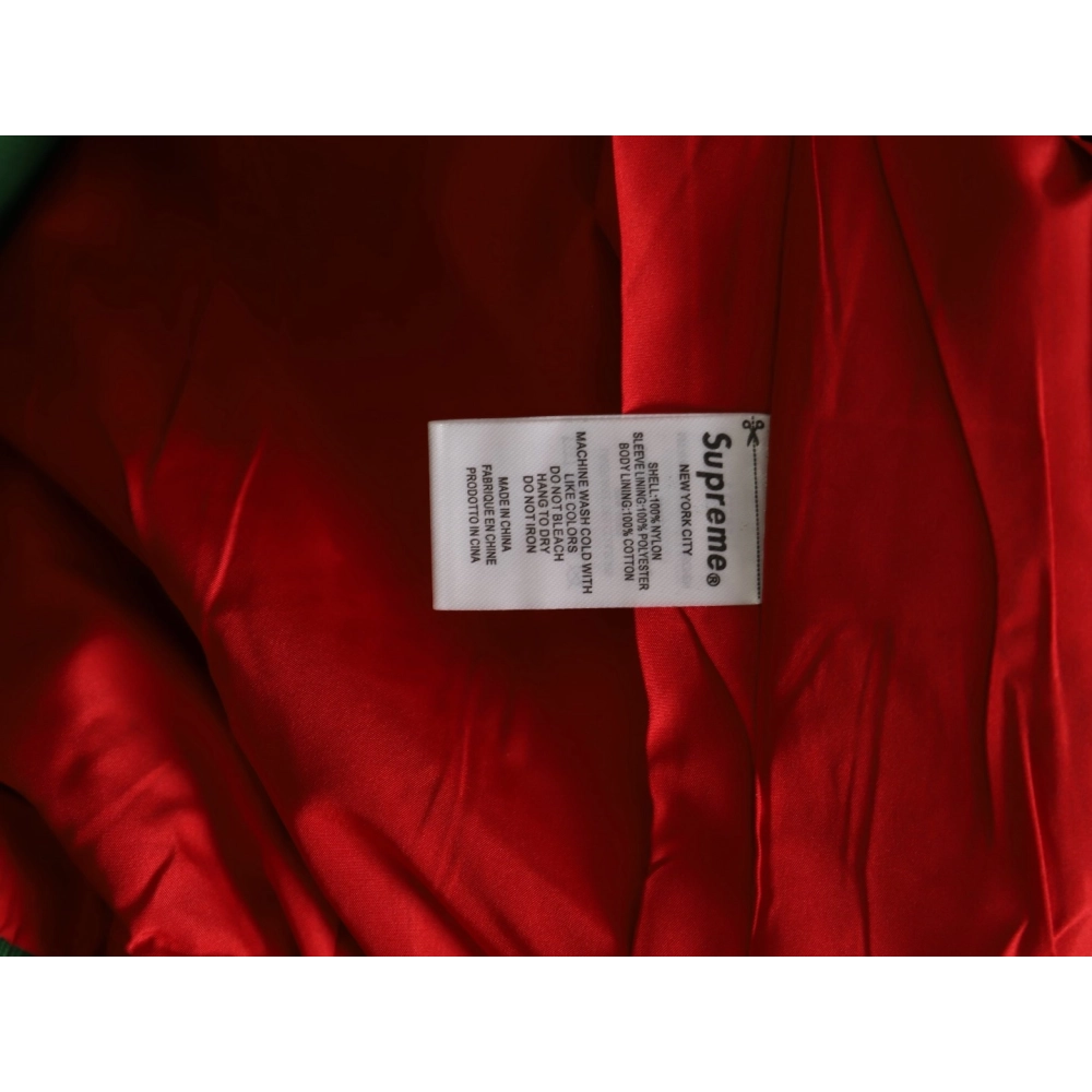 MLB Supreme cobrand Colorblock Jacket TSK1,MLB Jacket,Jacket,APPAREL